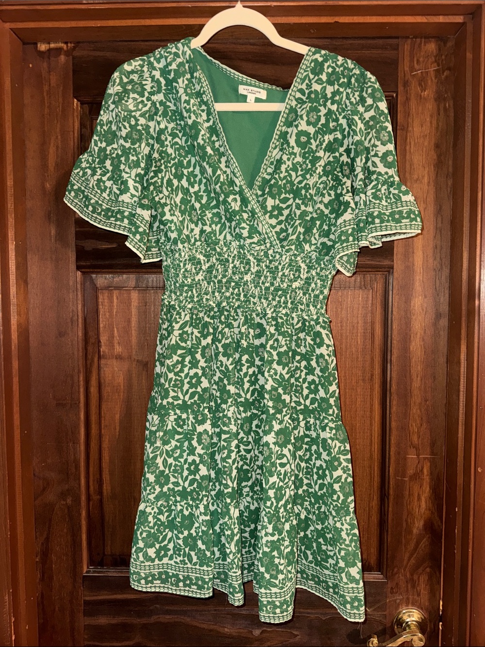 Green Floral Women’s Dress